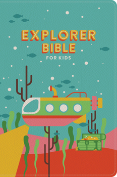 CSB Explorer Bible for Kids, Underwater Adventure LeatherTouch, Indexed, Red Letter, Full-Color Design, Photos, Illustrations, Charts, Videos, Activities, Easy-to-Read Bible Serif Type