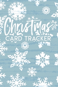 Paperback Christmas Card Tracker: A Six-Year Address Book & Tracker for Sending and Receiving Holiday Cards Book