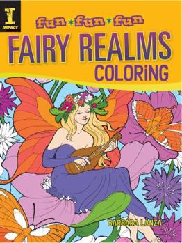 Paperback Fairy Realms Coloring Book