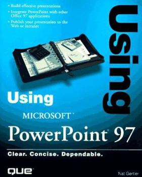 Paperback Using Microsoft PowerPoint 97 Book