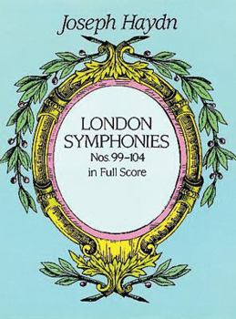 Paperback London Symphonies Nos. 99-104 in Full Score Book