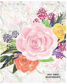 Dot Grid Stationery: Design Book, Work Book, Planner, Dotted Journal, Dot Matrix, Sketch Book, Math Book, 5mm Dots| 104 pages (Dot paper)