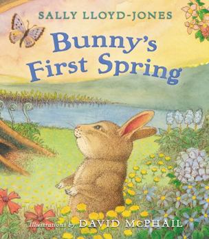 Hardcover Bunny's First Spring Book