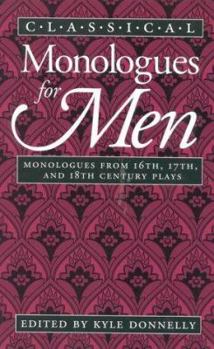 Paperback Classical Monologues for Men Book