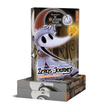 Paperback Disney Tim Burton's the Nightmare Before Christmas: Zero's Journey (Ultimate Manga Edition with Sprayed Edges) Book