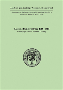 Klassensitzungsvorträge 2018-2019