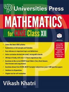 Paperback Mathematics for Cbse Class XII Book
