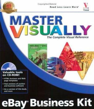 Paperback Master Visually Ebay Business Kit [With CDROM] Book