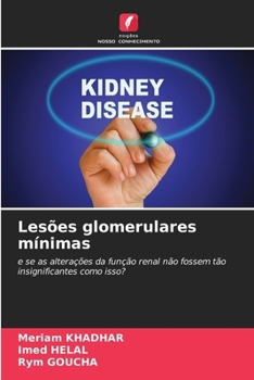Paperback Lesões glomerulares mínimas [Portuguese] Book