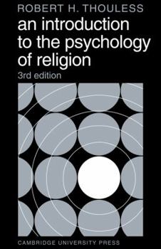 Paperback An Introduction to the Psychology of Religion Book