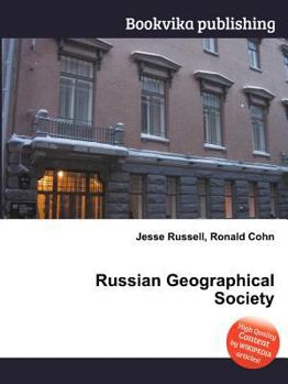 Paperback Russian Geographical Society Book