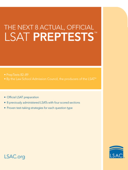Paperback The Next 8 Actual, Official LSAT Preptests Book