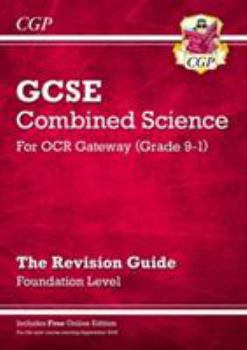 Paperback Grade 9 1 GCSE Comb Sci OCR Gate Rev Fou [Unknown] Book