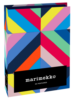 Card Book Marimekko: 50 Postcards: (Flat Cards Featuring Scandinavian Design, Colorful Lifestyle Floral Stationery Collection) Book