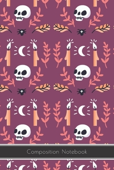 Composition Notebook: 6"x9" Dot Grid Bullet Journal, Dotted Grid Composition Notebook, 100 Dot Grid Pages | Halloween Bullet Journal, Halloween ... lovers, kids, teens, boys, girls, students