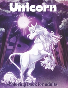 Paperback Unicorn Coloring Book for Adults Book