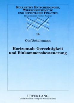 Paperback Horizontale Gerechtigkeit Und Einkommensbesteuerung [German] Book
