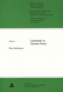 Paperback Landmarks in German Poetry Book