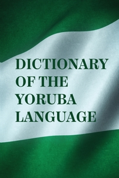Paperback Dictionary Of The Yoruba Language Book