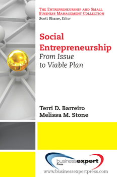 Paperback Social Entrepreneurship: From Issue to Viable Plan Book