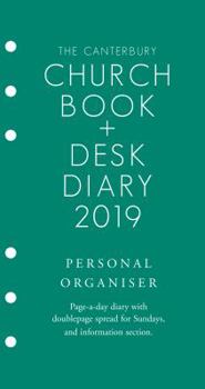 Diary The Canterbury Church Book & Desk Diary 2019 Personal Organiser Edition Book