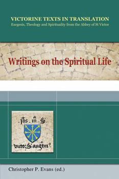 Paperback Writings on the Spiritual Life-Victorine Texts in Translation Book