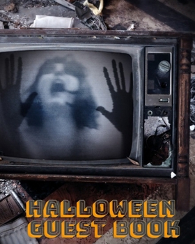 Paperback Halloween Guest Book: Halloween Guest Book