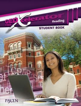 Paperback GED Xcelerator Reading Book