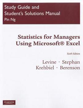 Paperback Statistics for Managers: Using Microsoft Excel Book