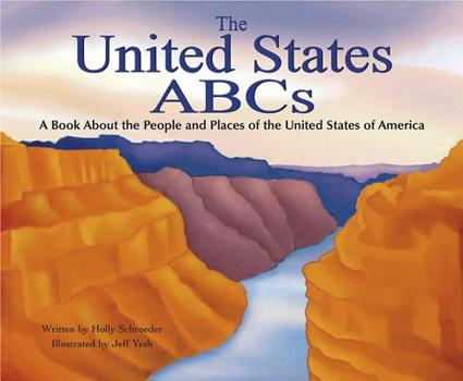 Library Binding The United States ABCs: A Book about the People and Places of the United States of America Book