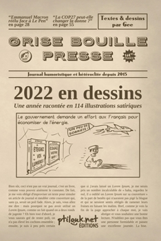 Paperback 2022 en dessins: Grise Bouille Presse [French] Book