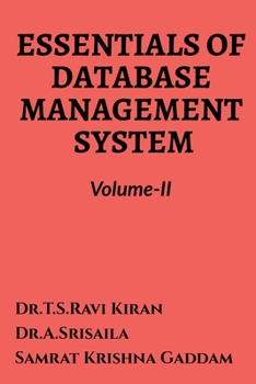 Paperback Essentials of Database Management System Volume-II Book