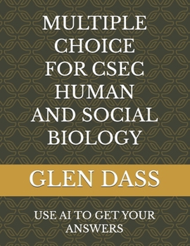 Paperback Multiple Choice for Csec Human and Social Biology Book