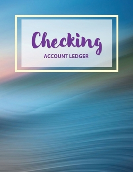 Checking Account Ledger Simple Debit Credit Book: General journal sheet | Accounting books journal and ledger | Bookkeeping ledger | Ledger account | Daily accounting ledger | Cash book