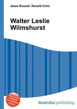 Paperback Walter Leslie Wilmshurst Book