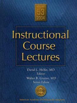 Hardcover AAOS Instructional Course Lectures, Volume 53: Current Topics, Practical Procedures, Recognized (Book + DVD) Book