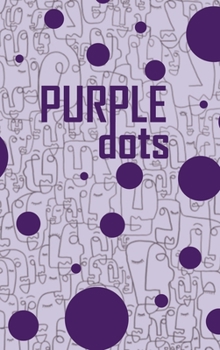Hardcover Purple Dots Notebook Book