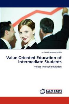Paperback Value Oriented Education of Intermediate Students Book