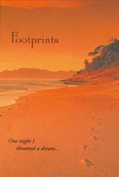 Hardcover Footprints Along the Pathway of Life: A Journal Book