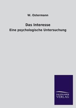 Paperback Das Interesse [German] Book