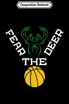 Composition Notebook: Deer Fear Men Women Kids  Journal/Notebook Blank Lined Ruled 6x9 100 Pages