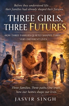 Paperback Three Girls, Three Futures: How Three Families Quietly Shaped Three Very Different Lives Book