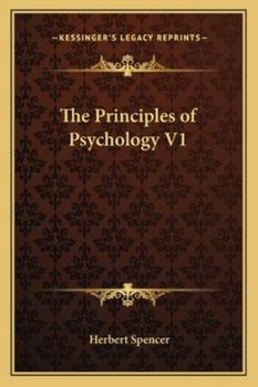 The Principles Of Psychology V1