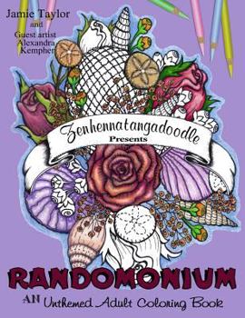 Paperback Randomonium: An Unthemed Adult Coloring Book