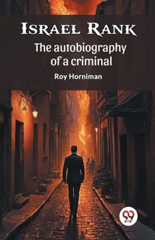 Paperback Israel Rank The autobiography of a criminal Book