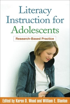 Paperback Literacy Instruction for Adolescents: Research-Based Practice Book