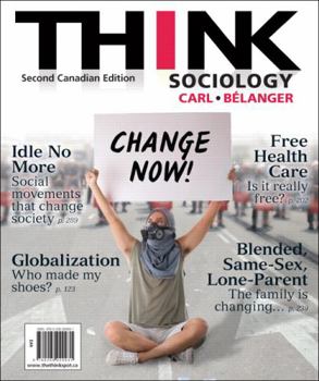 Paperback Think: Sociology - Second Candian Edition Book