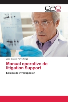 Paperback Manual operativo de litigation Support [Spanish] Book