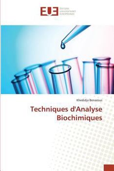 Paperback Techniques Danalyse Biochimiques [French] Book