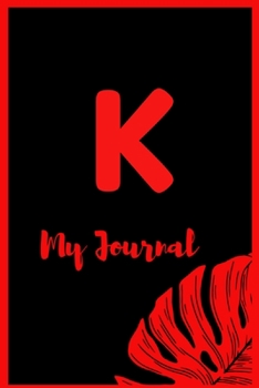 Paperback My Journal with the initial K Book